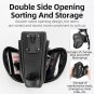 C40    1L_ROCKBROS Rainproof Bicycle Bag Shockproof Bike Saddle Bag For Refletive Rear Large Capatit