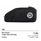 TB1 1.6L Black_ULAC Multi-color Bicycle Top Tube Bag 1.2/1.6L MTB Road Bike Ultralight Waterproof Cy TB1 1.6L Black_ULAC Multi-color Bicycle Top Tube Bag 1.2/1.6L MTB Road Bike Ultralight Waterproof Cy