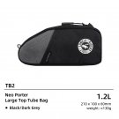 TB2 1.2L Black_ULAC Multi-color Bicycle Top Tube Bag 1.2/1.6L MTB Road Bike Ultralight Waterproof Cy TB2 1.2L Black_ULAC Multi-color Bicycle Top Tube Bag 1.2/1.6L MTB Road Bike Ultralight Waterproof Cy