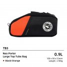TB3 0.9L Blackorange_ULAC Multi-color Bicycle Top Tube Bag 1.2/1.6L MTB Road Bike Ultralight Waterpr TB3 0.9L Blackorange_ULAC Multi-color Bicycle Top Tube Bag 1.2/1.6L MTB Road Bike Ultralight Waterpr