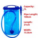 1L water bag only_Bicycle Bike Cycling Backpack Waterproof Water Bag Storage Knapsack Hiking Day Pac