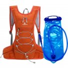 Orange and 2L water_Bicycle Bike Cycling Backpack Waterproof Water Bag Storage Knapsack Hiking Day P Orange and 2L water_Bicycle Bike Cycling Backpack Waterproof Water Bag Storage Knapsack Hiking Day P