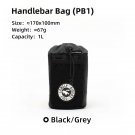 PB1 Black-Gray_C-HOLD Bike Handlebar Stem Bag Water Bottle Bicycle Bag Snack Storage Bikepacking Tou PB1 Black-Gray_C-HOLD Bike Handlebar Stem Bag Water Bottle Bicycle Bag Snack Storage Bikepacking Tou