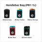 PB4 Black-Gray_C-HOLD Bike Handlebar Stem Bag Water Bottle Bicycle Bag Snack Storage Bikepacking Tou