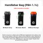 PB4 Black-Gray_C-HOLD Bike Handlebar Stem Bag Water Bottle Bicycle Bag Snack Storage Bikepacking Tou