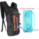 115 orange  with 2L_DRCKHROS Bike Bags Portable Waterproof Backpack 3L Cycling Water Bag Outdoor Hik
