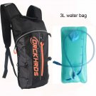 115orange with 3L_DRCKHROS Bike Bags Portable Waterproof Backpack 3L Cycling Water Bag Outdoor Hikin