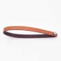 light brown_Bicycle bag quick release cowhide handle for brompton bag carrier leather fuze have lett