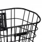 black_Bicycle Basket, Quick Release Bike Basket, Pet Cat Dog Carrier, Bicycle