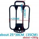 25x30cm Black_Folding Bike Front Bags Racks Bracket For Brompton Bicycle Backpack S-bag Carrier Bloc 25x30cm Black_Folding Bike Front Bags Racks Bracket For Brompton Bicycle Backpack S-bag Carrier Bloc
