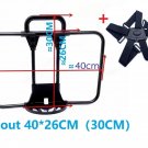40x26-black Straps_Folding Bike Front Bags Racks Bracket For Brompton Bicycle Backpack S-bag Carrier 40x26-black Straps_Folding Bike Front Bags Racks Bracket For Brompton Bicycle Backpack S-bag Carrier
