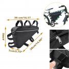 38x36x23x7cm_Mountain Bike Triangle Large Capacity Tube Frame Bag Case Battery MTB Storage Many Size
