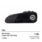 TB4 1L Black_ULAC 0.9/1L Neo Porter Road Bike Top Tube Bag Bicycle Gear Storage Pannier Multi-color TB4 1L Black_ULAC 0.9/1L Neo Porter Road Bike Top Tube Bag Bicycle Gear Storage Pannier Multi-color