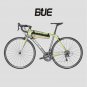 Light Grey_BUE Bicycle Triangle Bag Bike Frame Front Tube Bag Cycling Bag Bikepacking Pouch Accessor