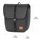 black_Waterproof Bicycle Rear Seat Bag Multifunctional Cycling Bike Rack Trunk Cargo Bag Portable La black_Waterproof Bicycle Rear Seat Bag Multifunctional Cycling Bike Rack Trunk Cargo Bag Portable La