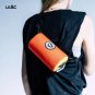 1.1L Black gray_ULAC Multifunctional Bicycle Handlebar Bag 1.1/1.5/2.7L Large Capacity Waterproof P