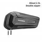 B67_ROCKBROS Bicycle Bag Bike Top Tube Bag MTB Road Waterproof Bike Hard Shell Bag Carbon Pattern Cy