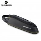 black 0.65L_ROCKBROS Bike Bag Portable Bike Top Tube Frame Bag Nylon MTB Road Tools Storage Bag Ultr