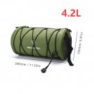 Army Green 4.2L_2.4/4.2L Bike Front Tube Handlebar Bag Waterproof Bicycle Frame Pannier Bag Multifun