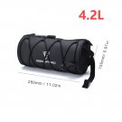 Black 4.2L_2.4/4.2L Bike Front Tube Handlebar Bag Waterproof Bicycle Frame Pannier Bag Multifunction Black 4.2L_2.4/4.2L Bike Front Tube Handlebar Bag Waterproof Bicycle Frame Pannier Bag Multifunction