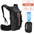 10L Orange 3pcs Set_WEST BIKING Bicycle Bag Water Bag 10L Portable Waterproof Sports Bag MTB Road Bi