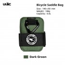 PB6 XS Green_ULAC Durable Nylon MTB Saddle Rail Bag 0.5L Waterproof Bicycle Seatpost Bagpack Quick R PB6 XS Green_ULAC Durable Nylon MTB Saddle Rail Bag 0.5L Waterproof Bicycle Seatpost Bagpack Quick R