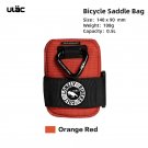 PB6 XS Orange Red_ULAC Durable Nylon MTB Saddle Rail Bag 0.5L Waterproof Bicycle Seatpost Bagpack Qu PB6 XS Orange Red_ULAC Durable Nylon MTB Saddle Rail Bag 0.5L Waterproof Bicycle Seatpost Bagpack Qu