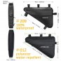 011_NEWBOLER Bicycle Bag Rainproof Large Capacity MTB Road Bike Frame Bag Triangle Pouch Waterproof