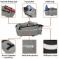 Black_Bicycle Cycling Thermal insulation Back Saddle Tail Bags Rear Seat Trunk Bag Waterproof MTB Tr