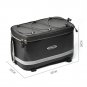 12L_8L Bicycle Bags Large Capacity Waterproof Cycling Bag Mountain Bike Saddle Rack Trunk Bags Lugga
