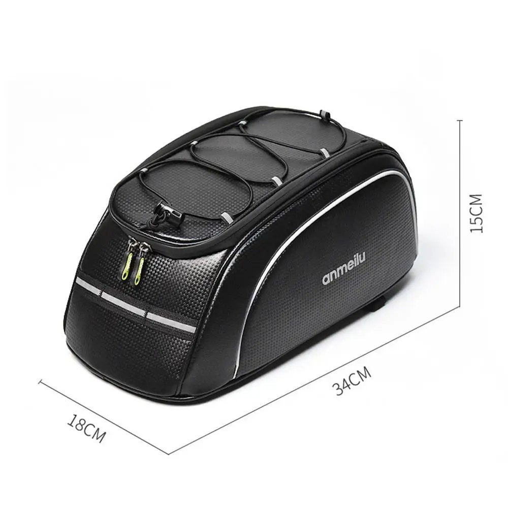 VIOLET/&ccedil;&acute;&laquo;&ccedil;&frac12;�&aring;�&deg;_8L Bicycle Bags Large Capacity Waterproof Cycling Bag Mountain Bike Saddle Rack Tru
