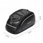 VIOLET/ç´«ç½—å…°_8L Bicycle Bags Large Capacity Waterproof Cycling Bag Mountain Bike Saddle Rack Tru