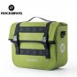 Navy Green_ROCKBROS Multifunctional Saddle Bag Waterproof Cycling MTB Bike Rack Bag Travel Bags 3D s