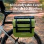 Navy Green_ROCKBROS Multifunctional Saddle Bag Waterproof Cycling MTB Bike Rack Bag Travel Bags 3D s