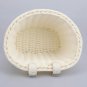 Sky Blue Set_Bike Bicycle Handlebar Bicycle Basket Cycling Rattan Wicker Basket Vintage Hand Woven B