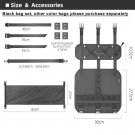 Mounts Bag Set-Black_Rhinowalk Bicycle Handlebar Bag 12L Waterproof Bike Front Bag Replaceable Inner