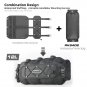 Mounts Bag Set-Black_Rhinowalk Bicycle Handlebar Bag 12L Waterproof Bike Front Bag Replaceable Inner