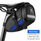 0707363 Black Blue_WEST BIKING Bike Saddle Bag 1.8L Cycling Seat Tail Rear Pouch Bag Accessory Kit T 0707363 Black Blue_WEST BIKING Bike Saddle Bag 1.8L Cycling Seat Tail Rear Pouch Bag Accessory Kit T