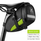0707363 Black Green_WEST BIKING Bike Saddle Bag 1.8L Cycling Seat Tail Rear Pouch Bag Accessory Kit 0707363 Black Green_WEST BIKING Bike Saddle Bag 1.8L Cycling Seat Tail Rear Pouch Bag Accessory Kit