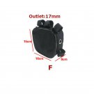 15x16x8cm_Bicycle Bike Tube Frame Pack Bag Case Battery li-ion Tool Box Storage Hanging Multiple Siz
