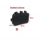 6x30x18cm_Bicycle Bike Tube Frame Pack Bag Case Battery li-ion Tool Box Storage Hanging Multiple Siz