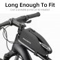 AS-021-1_ROCKBROS Bicycle Bag Rainproof Top Front Tube Parcel Big Capacity Nylon Ultralight Portable