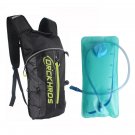 115 Green_DRCKHROS Bike Bags Portable Waterproof Backpack 3L Cycling Water Bag Outdoor Hiking Pouch 