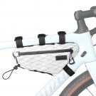White-1.7L_Rhinowalk BIke Frame Bag 1.7L Cycling Triangle Bottom Tube Bag SplashProof MTB Road BIke 