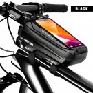 Black_WILD MAN X2 Bicycle Bag EVA Hard Shell Waterproof Touch Screen High Capacity Road Bike Mountai Black_WILD MAN X2 Bicycle Bag EVA Hard Shell Waterproof Touch Screen High Capacity Road Bike Mountai