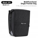 321B-1PC 17-29L_WEST BIKING Full Waterproof Bicycle Pannier 25L Large Capacity Bike Rack Bag Long Tr