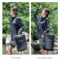 321G-2PCS 34-58L_WEST BIKING Full Waterproof Bicycle Pannier 25L Large Capacity Bike Rack Bag Long T
