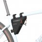 Black_Rhinowalk Bike Front Frame Triangle Bag 0.9L Slightly Rainproof Bicycle Beam Bag MTB Road Bike