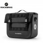 black_ROCKBROS Multifunctional Saddle Bag Waterproof Cycling MTB Bike Rack Bag Travel Bags 3D suppor
