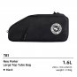 TB1 1.6L Black_ULAC Bicycle Frame Tube Bag 1.2/1.6L Bicicleta Triathlon Bag Road Bike Nylon Top Tube